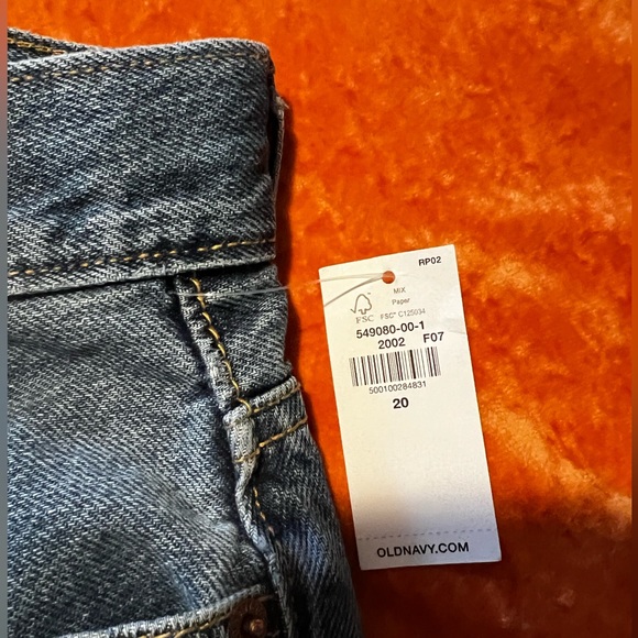 NWT OldNavy Straight Leg Ballon Style Jeans - Picture 4 of 4